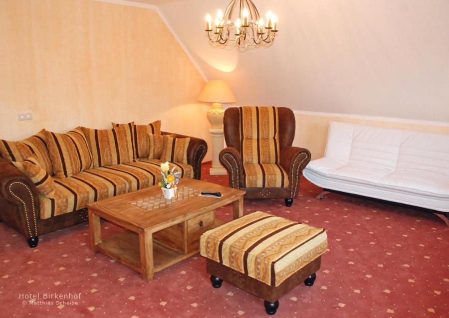 Hotel Birkenhof Garni 바베 객실 사진